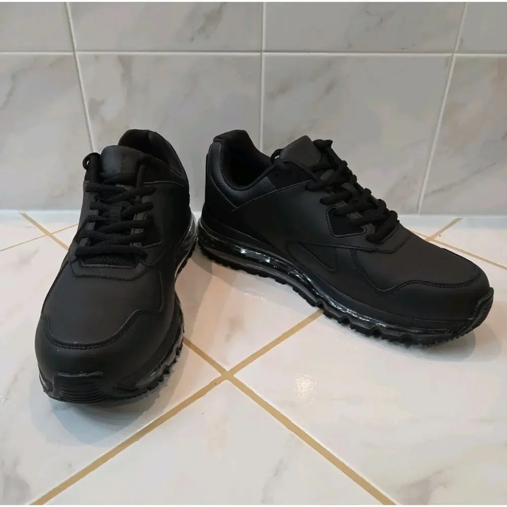 Shoes For Crews - Geo Athletic Shoes -Men's Black, Size 10.5